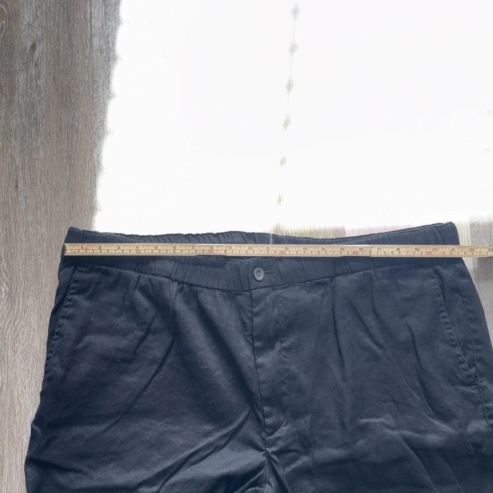 Tommy Bahama Men's Beach Coast Stretch Linen/Cotton Pants XXLT Resort Wear Black